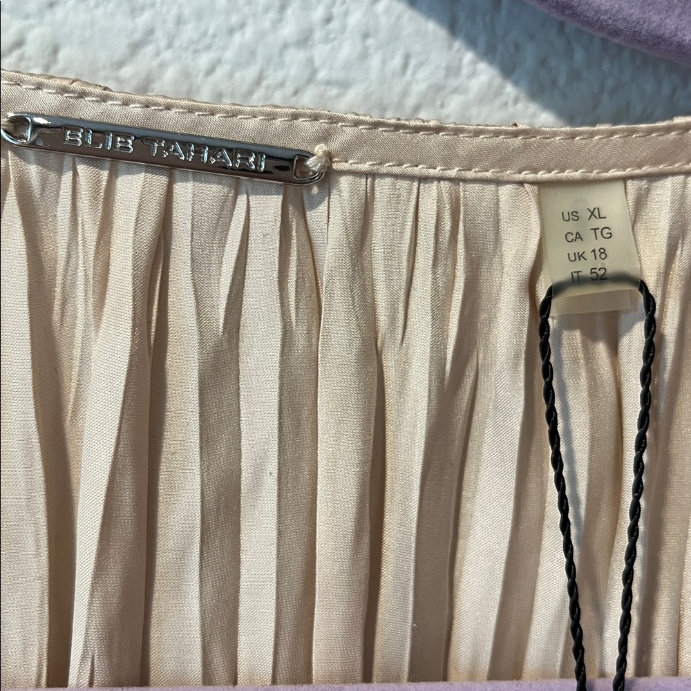 Ellie Tahari blouse in ecru. NWT. Beautiful and romantic. - Picture 2 of 10
